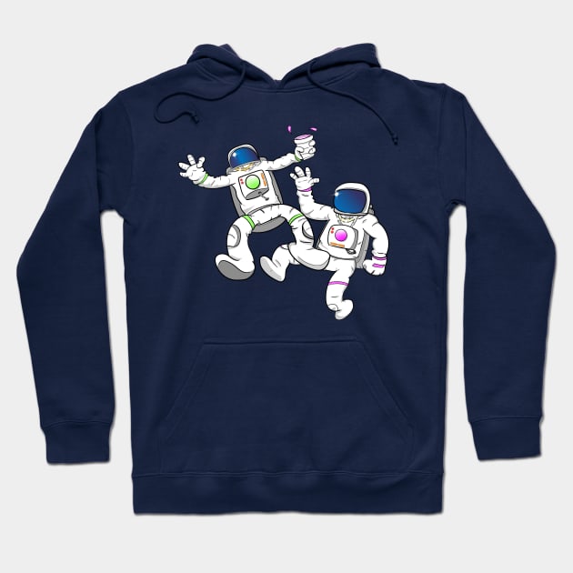 Trap Astronauts Hoodie by WalkDesigns